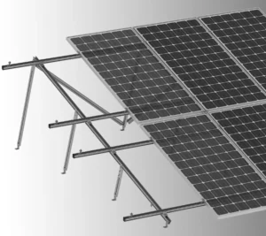 CrossRail-Multi-Row Solar Mounting