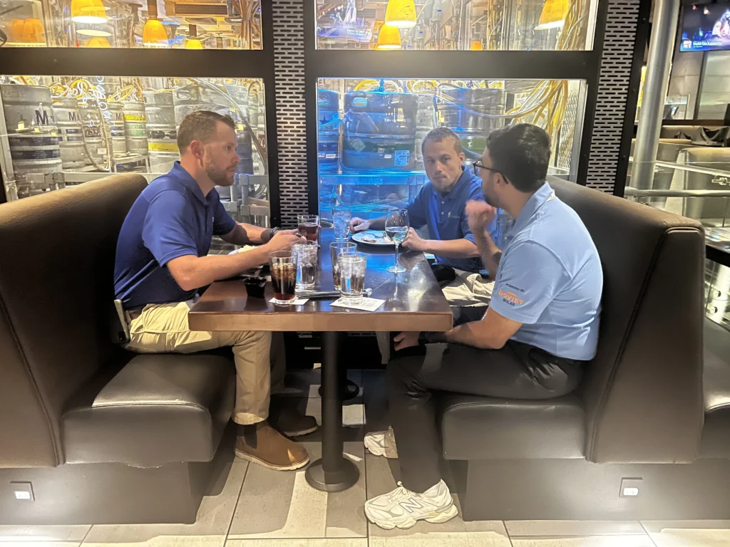 ESAS team , casual connections evening, dinner